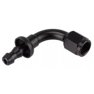 RAC. 90° TOURNANT F. 7/16X20JIC - DURITE Ø7