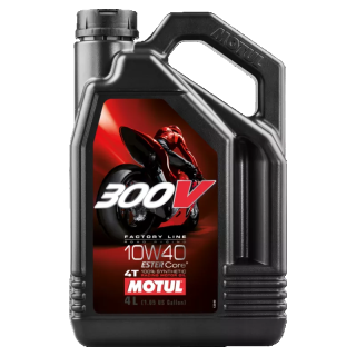 HUILE MOTUL 300V 4T 10W40 BIDON 4L
