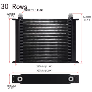RADIATEUR HUILE 30 RANGÉES 330X225MM DASH10 COMPACT