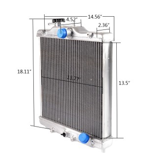 RADIATEUR MOTEUR ALU 350X350X42