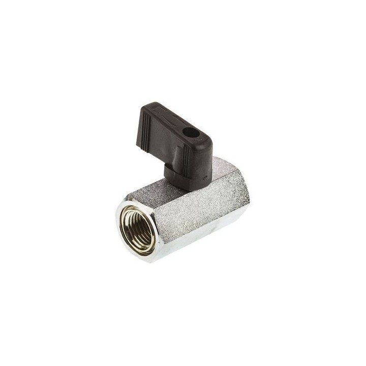 ROBINET 1/4 GAZ FEMELLE/FEMELLE