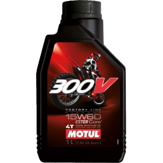 HUILE MOTUL 300V 4T 15W60 1L