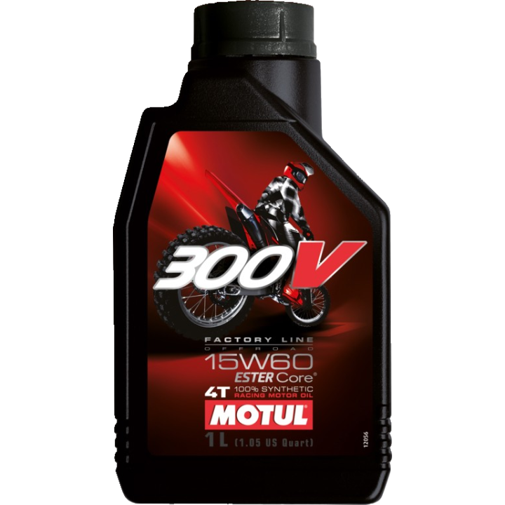 HUILE MOTUL 300V 4T 15W60 1L