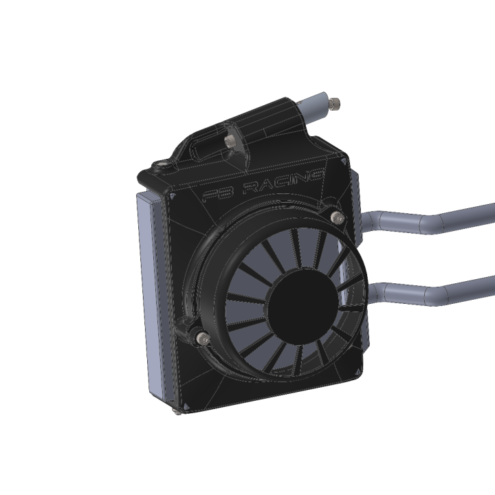 CARTER VENTILATEUR RADIATEUR ADDITIONNEL