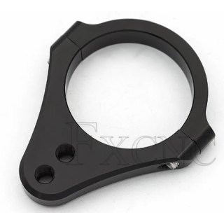 BRIDE ALU DE FIXATION SUR TUBE Ø40 (OREILLE 2XM8)