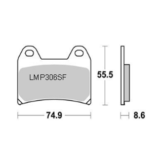 PLAQ. LMP 306 SRR