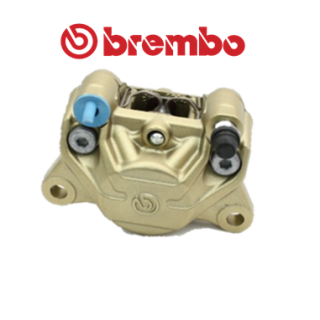 ÉTRIER DE FREIN 2 PISTONS D 34 BREMBO + PLAQUETTES ST