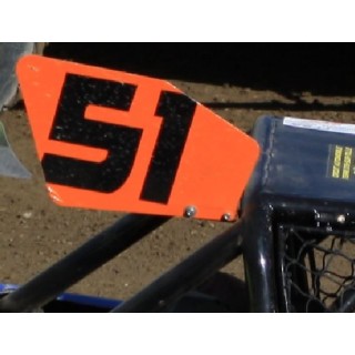 PLAQUE NUMERO DE TOIT