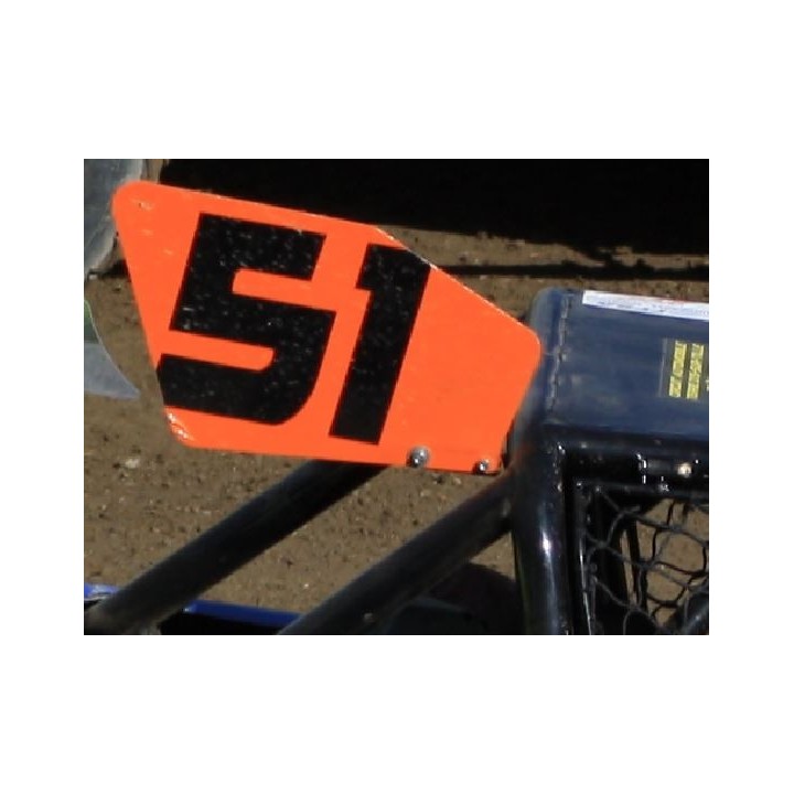 PLAQUE NUMERO DE TOIT