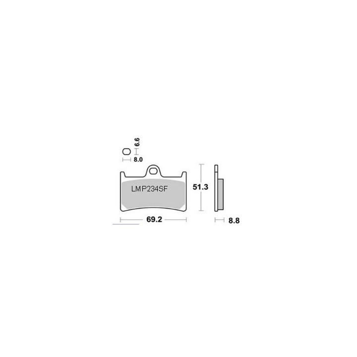 PLAQ. LMP 234 SF
