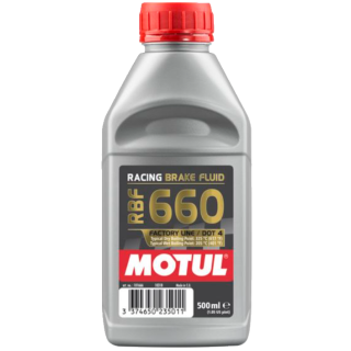 LIQUIDE FREIN MOTUL DOT4 RBF 660 RACING FACTORY 0.5L