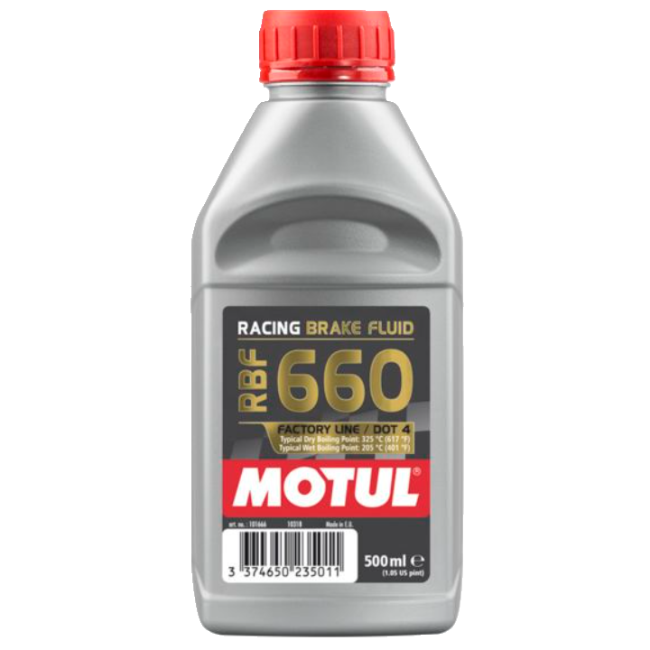 LIQUIDE FREIN MOTUL DOT4 RBF 660 RACING FACTORY 0.5L
