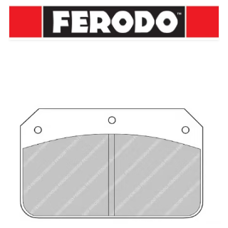 PLAQUETTES FERODO DS3000 WILWOOD DYNALITE (X2 PAIRES)