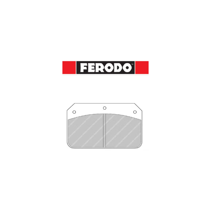 PLAQUETTES FERODO DS3000 WILWOOD DYNALITE (X2 PAIRES)
